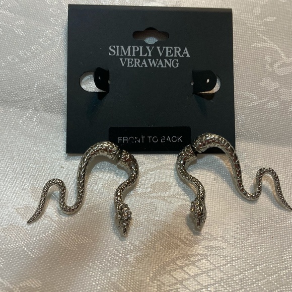 Simply Vera Vera Wang Jewelry - NWT Simply Vera Vera Wang Snake Earrings